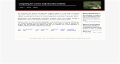 Desktop Screenshot of cse-institute.org
